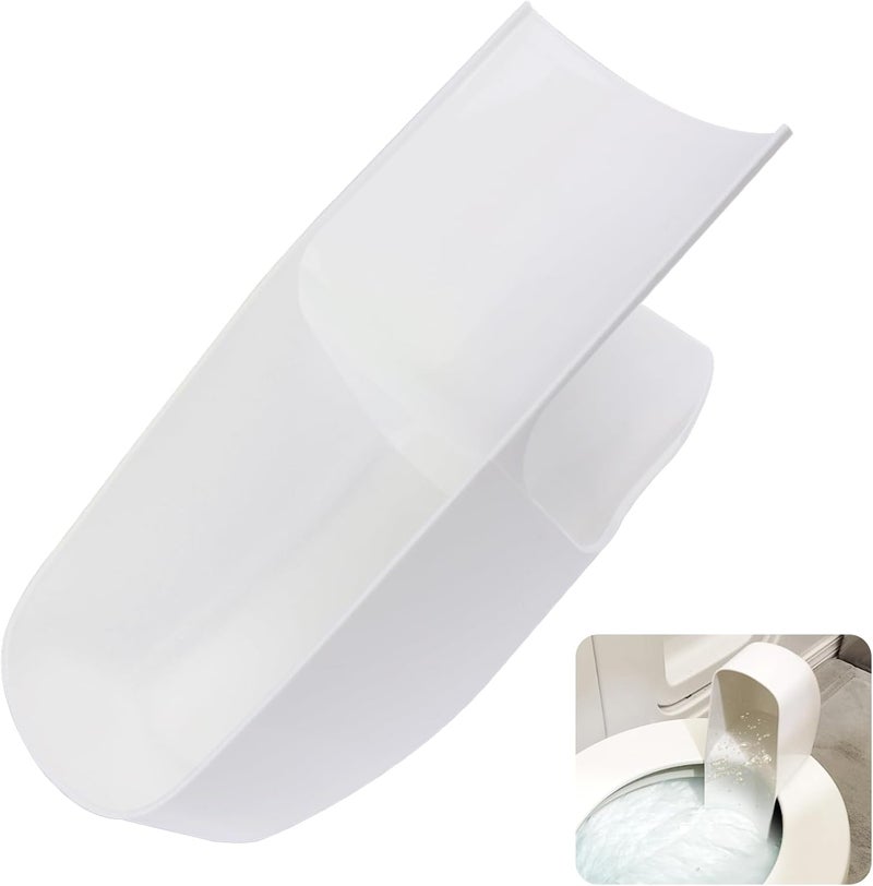 AFZZ Portable Toilet Splash Guard for Directs Urine Home Care Disability Elevated and Boys Potty Training, Diversion Pee Guard Prevents Kids & Adult Men from Peeing Splash, Upgrad Fits Most Toilet Seats - Image 1